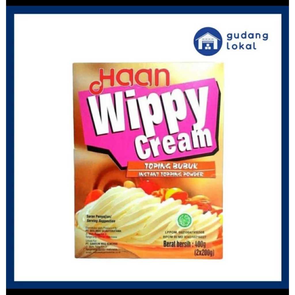 

HAAN WIPPY CREAM 400GR