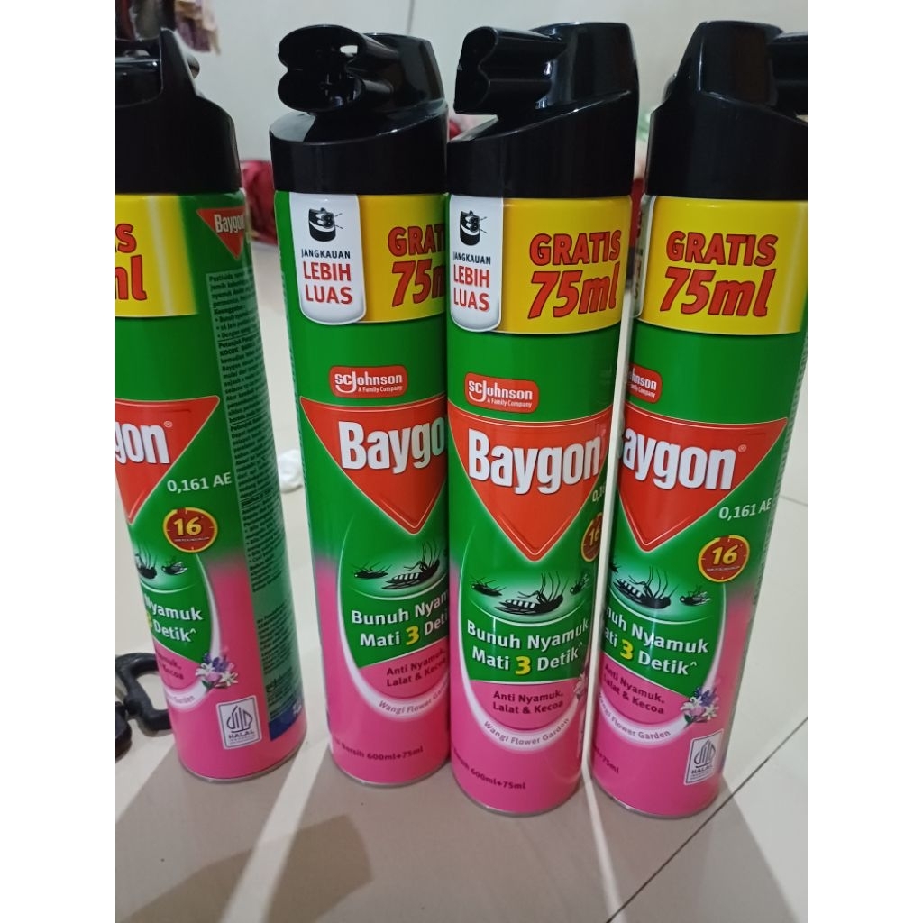 baygon semprot antinyamuk 600+75ml