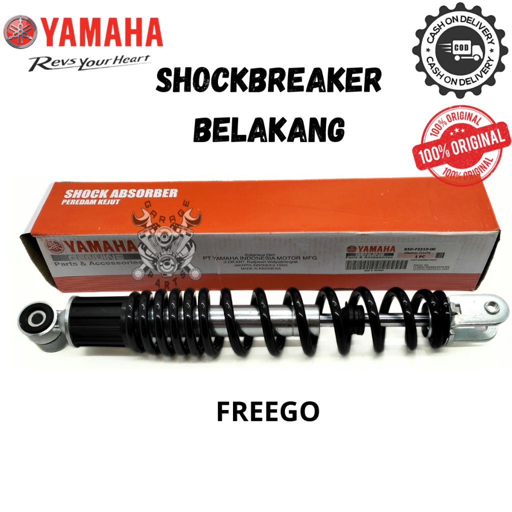 SHOCKBREAKER BELAKANG YAMAHA B5D FREEGO KUALITAS ASLI ORI YAMAHA YGP SOKBEKER