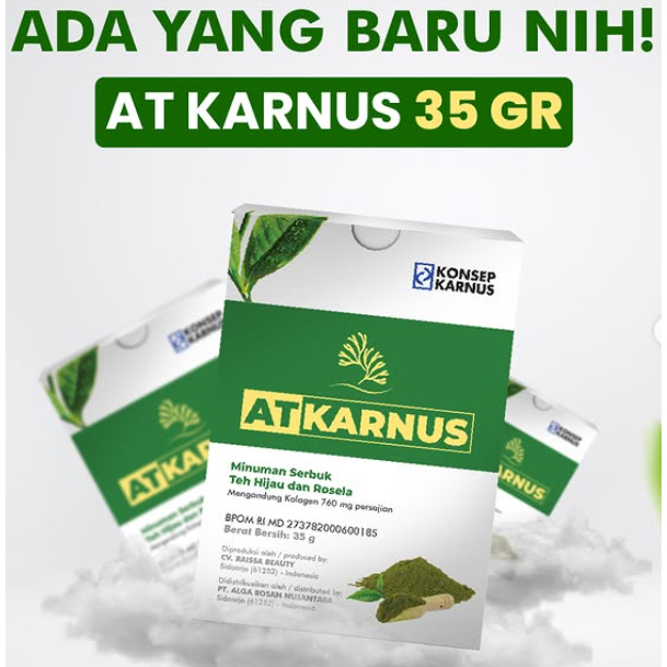 

AT KARNUS KEMASAN ISI 35 GRAM | ALGA TEA