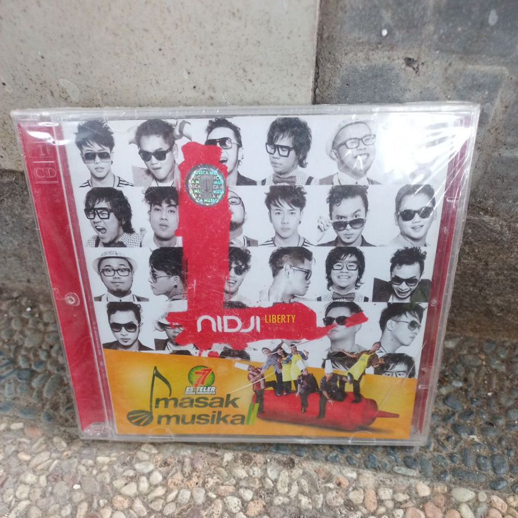 cd nidji - liberty album segel