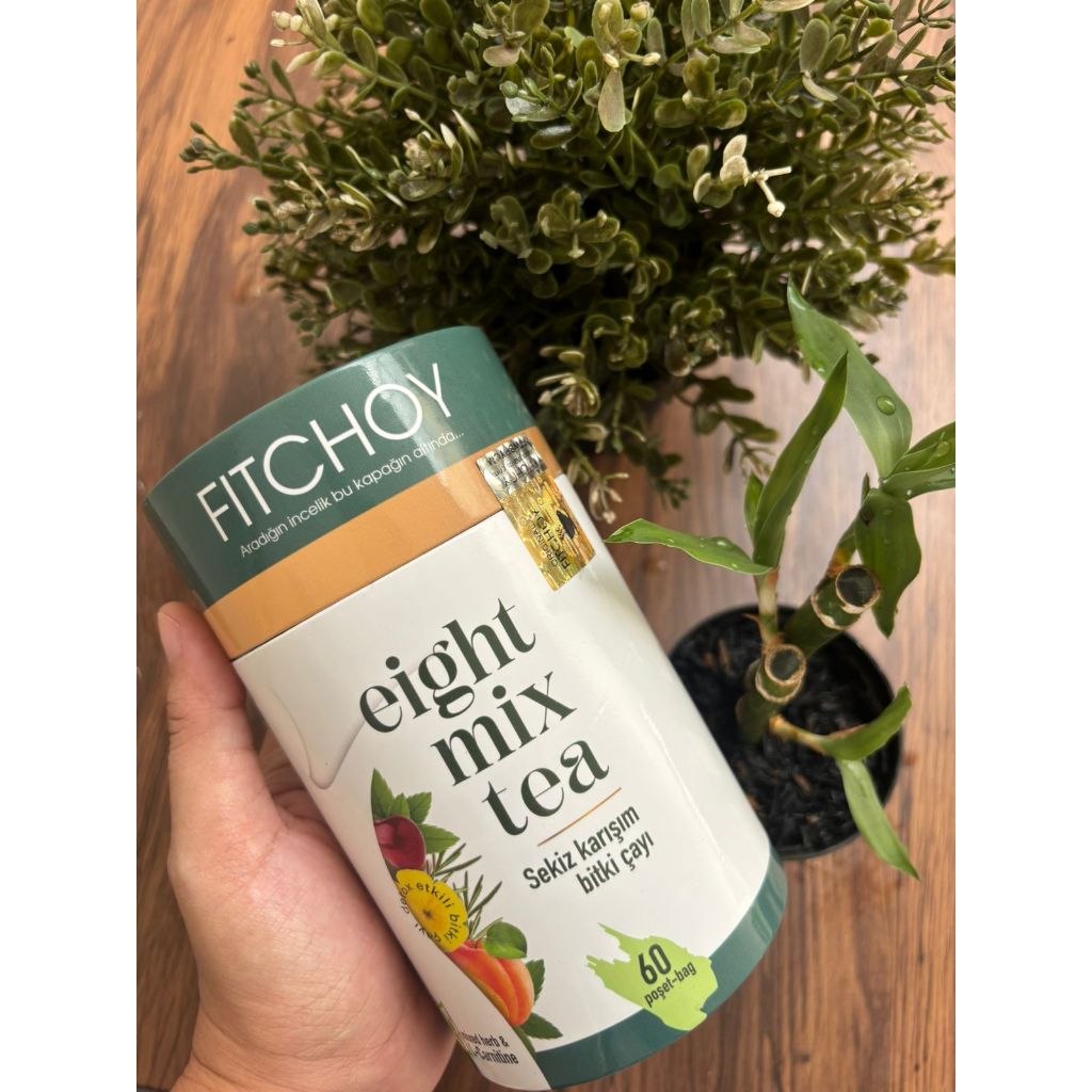 

FITCHOY Eight Mix Tea – Teh Herbal Campuran 8 Bahan Alami (60 Tea Bags)