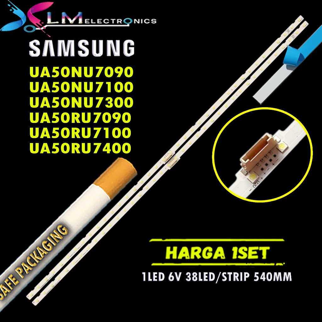 BACKLIGHT SAMSUNG UA50NU7090 UA50NU7100 UA50NU7300 UA50RU7090 UA50RU7100 UA50RU7400 50NU7090 50NU