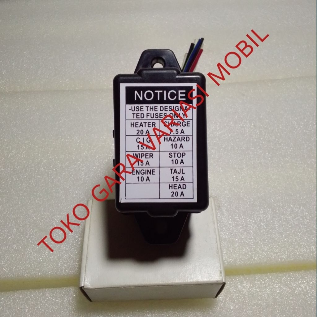 Kotak Box Fuse Sekring Mobil Toyota Kijang 5K Kijang Super Merek Yamakawa