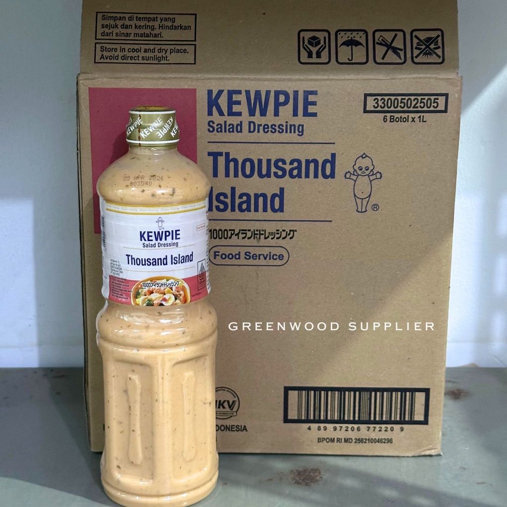 

Kewpie Salad Dressing Thousand Island - 1 Liter