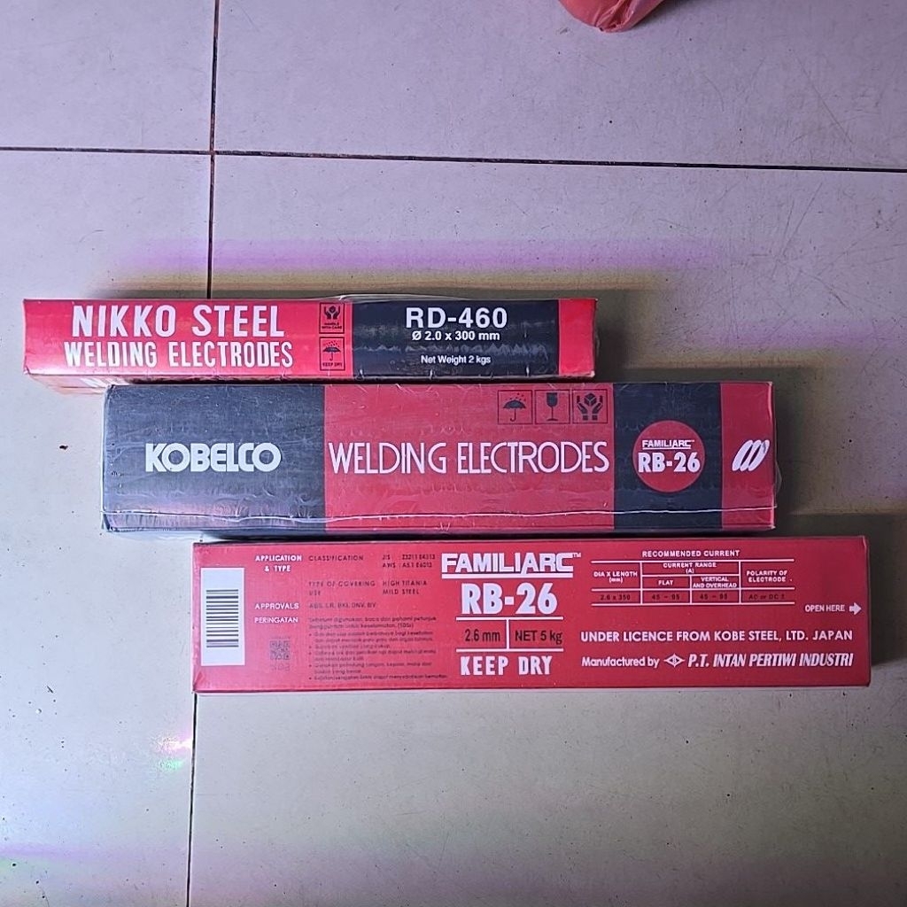 KAWAT LAS BESI 2, 2.6, 3.2 MM