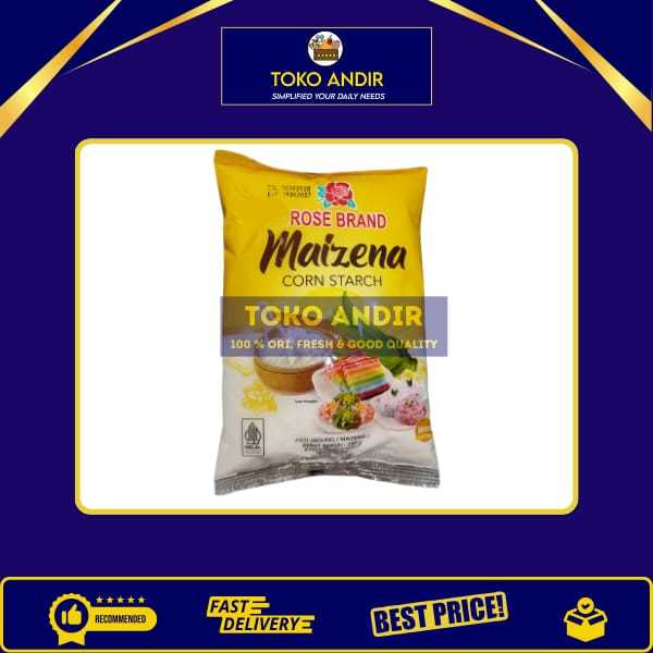 

Tepung Maizena Rose Brand 250 Gram Kemasan Plastik Berkualitas