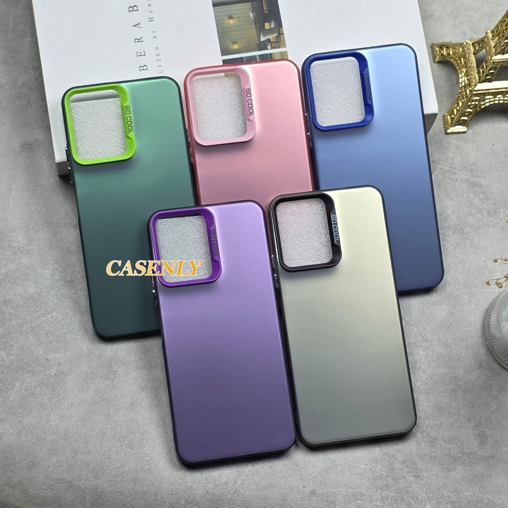 Case IMD Color Plate Hologram Case Tecno Spark GO 2