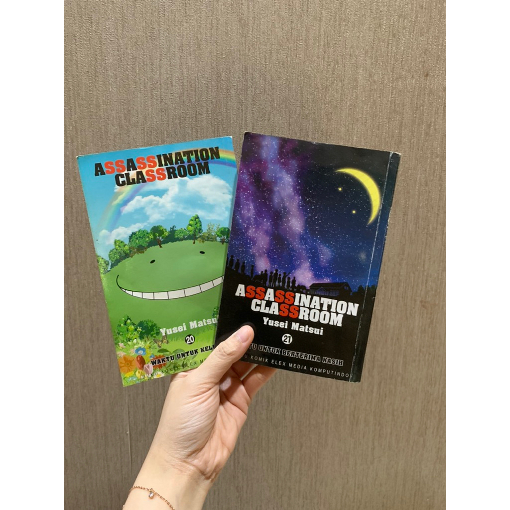 SET 4 - Komik Manga Set Assassination Classroom 20 & 21