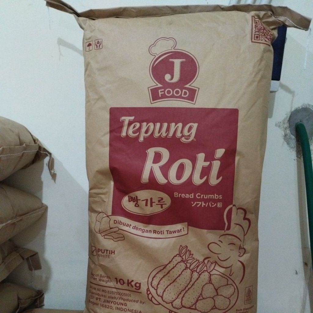 

Jfood tepung roti putih uk 10 kg