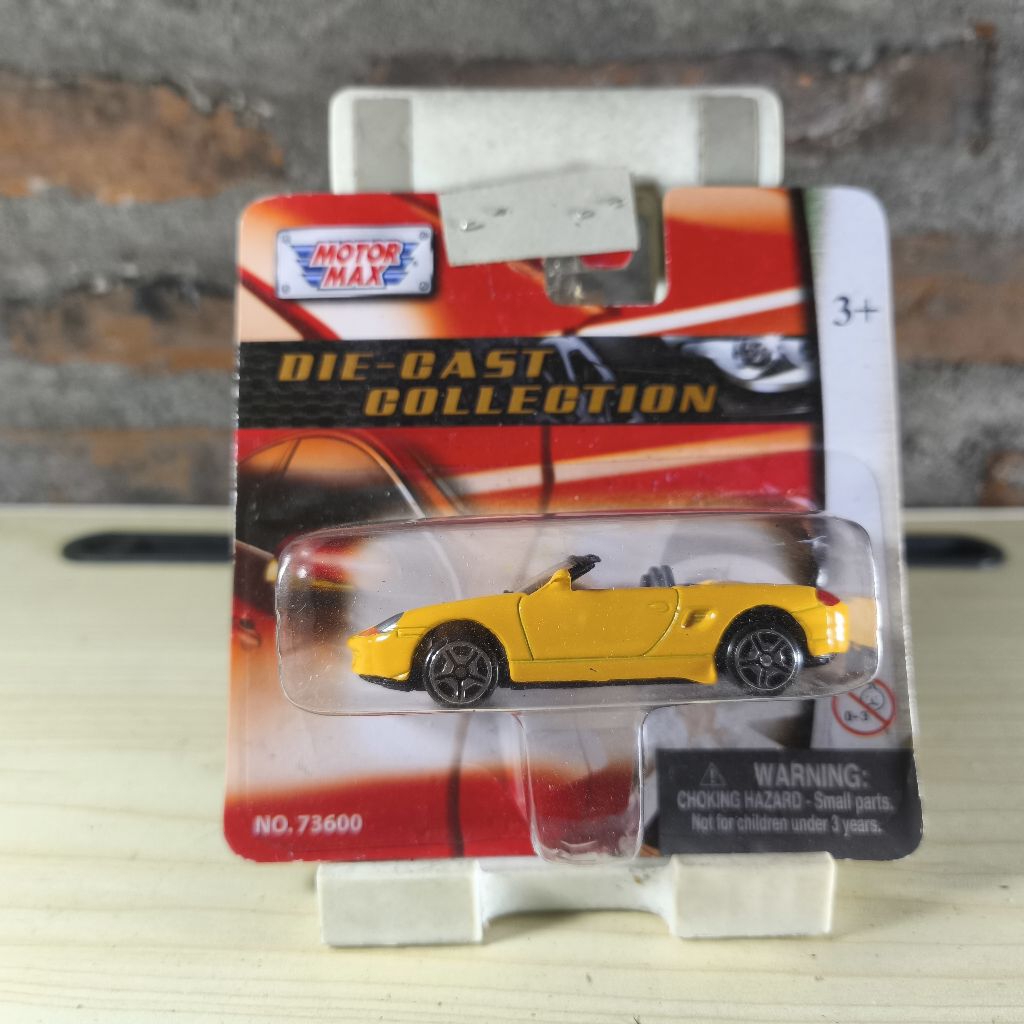 Motormax Porsche Boxster - Reguler Card