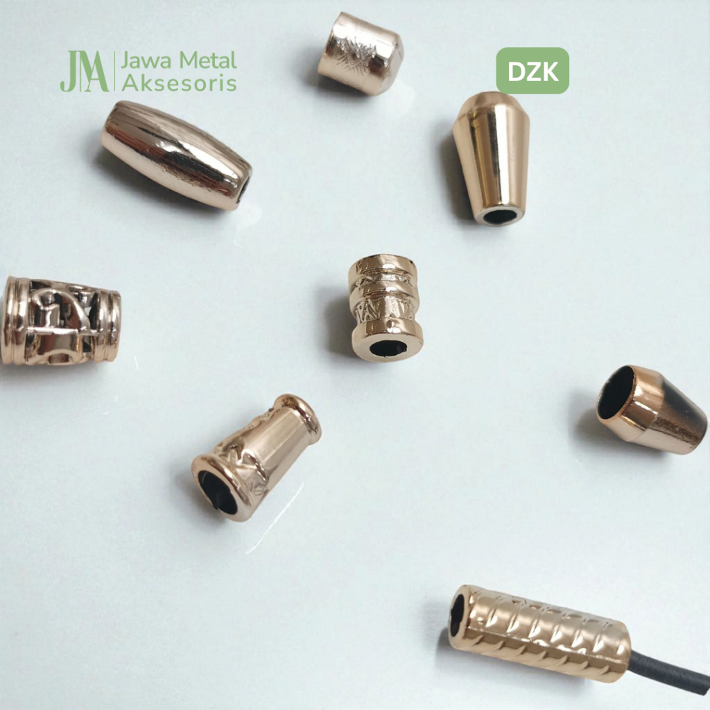 Jawa Plastic Stopper Stopper Ujung Tali Sepatu Hoodie Import Aesthetic DZK