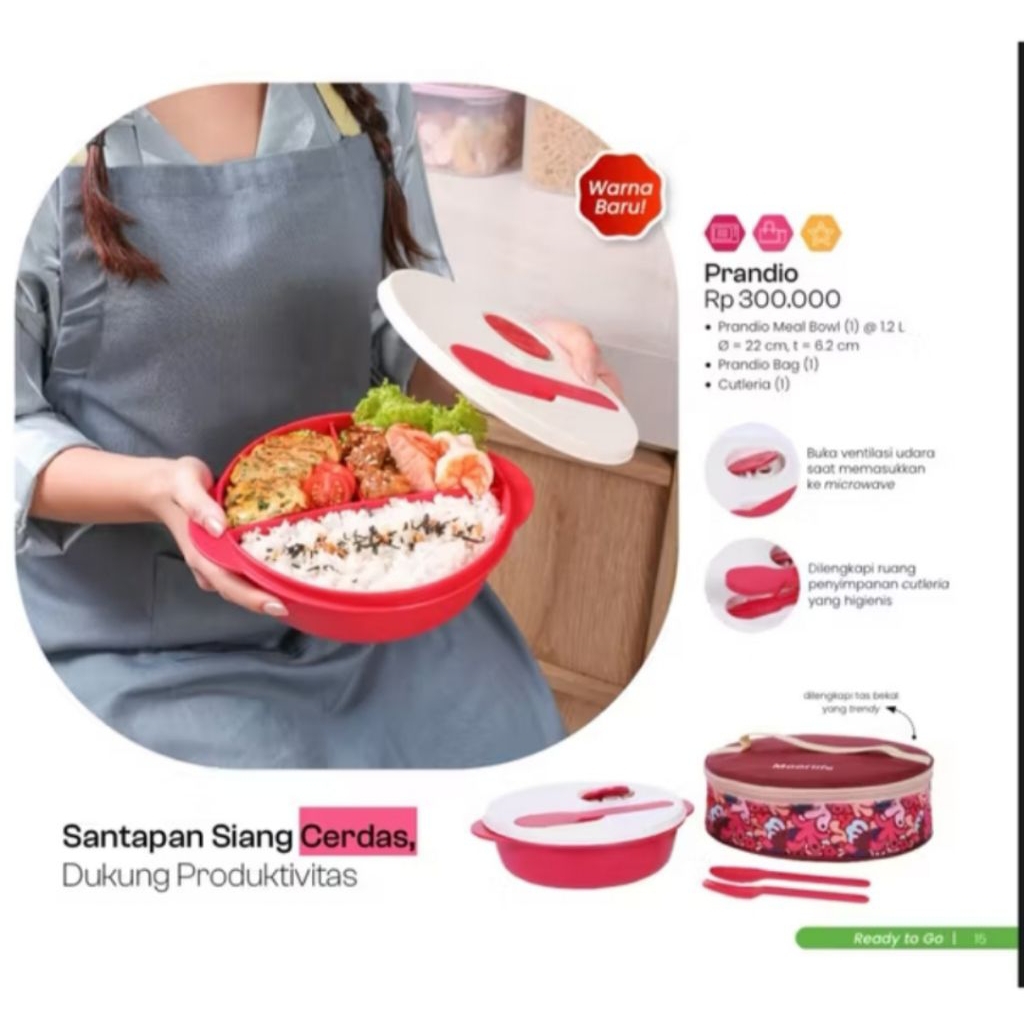 Moorlife prandio set bekal .