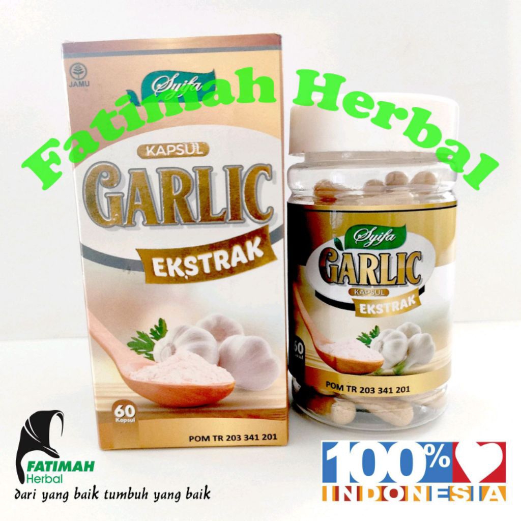 Garlic Ekstrak 60 kapsul CV. Syifa Herbal Alami