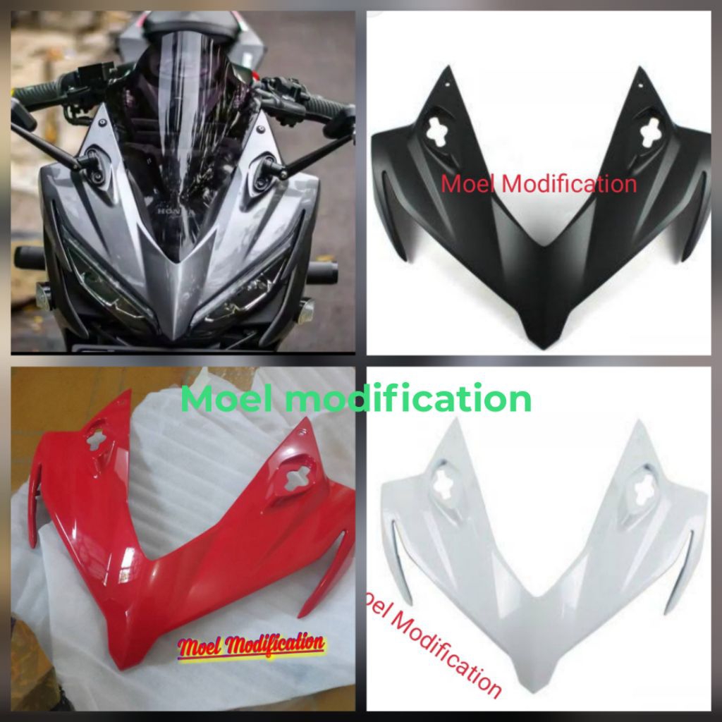 (PART MURAH)  TOPENG DEPAN untuk CBR150R K45N FACELIFT motor