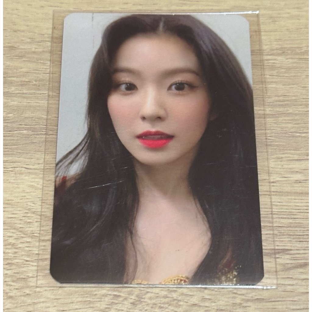 photocard irene red velvet la rouge photobook pc