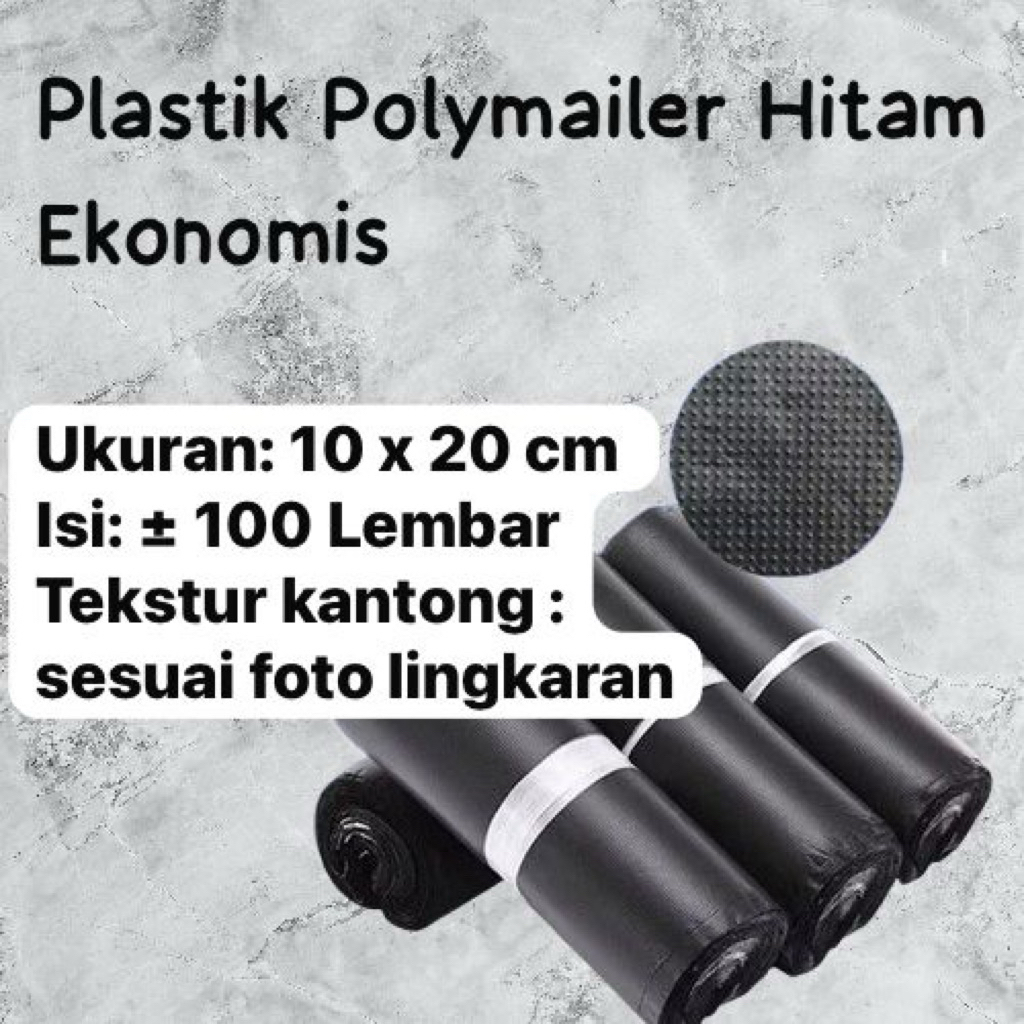 PLASTIK POLYMAILER ISI ± 100 LEMBAR Polymailer Lem Kantong Plastik Online Shop Kresek Paket Olshop