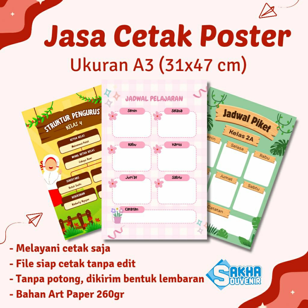 

Jasa Cetak Poster Ukuran A3