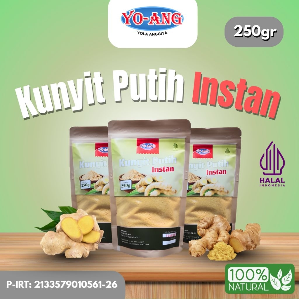 

Kunyit Putih Instan Yo-Ang