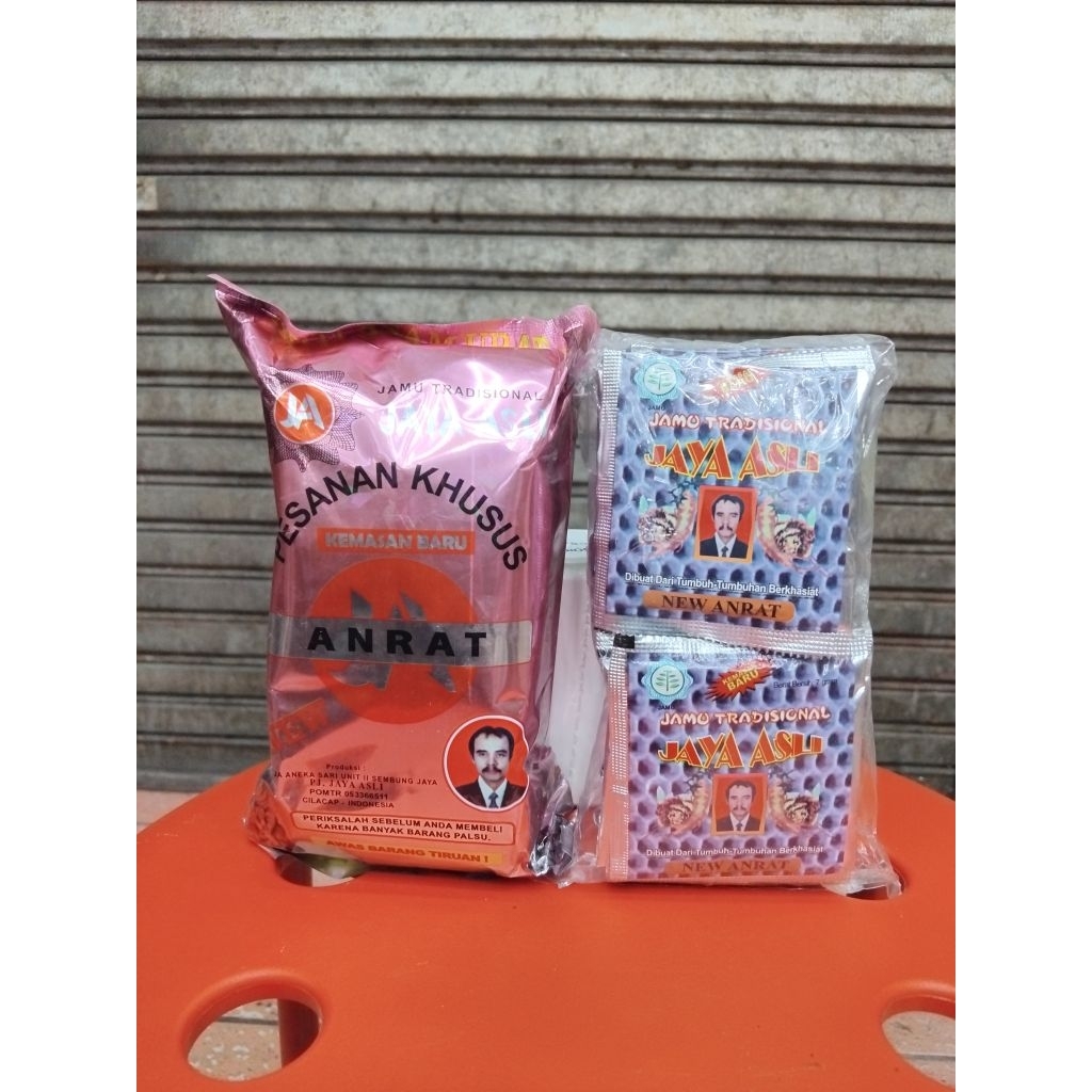 

jamu asam urat anrat jaya asli isi 30 sachet