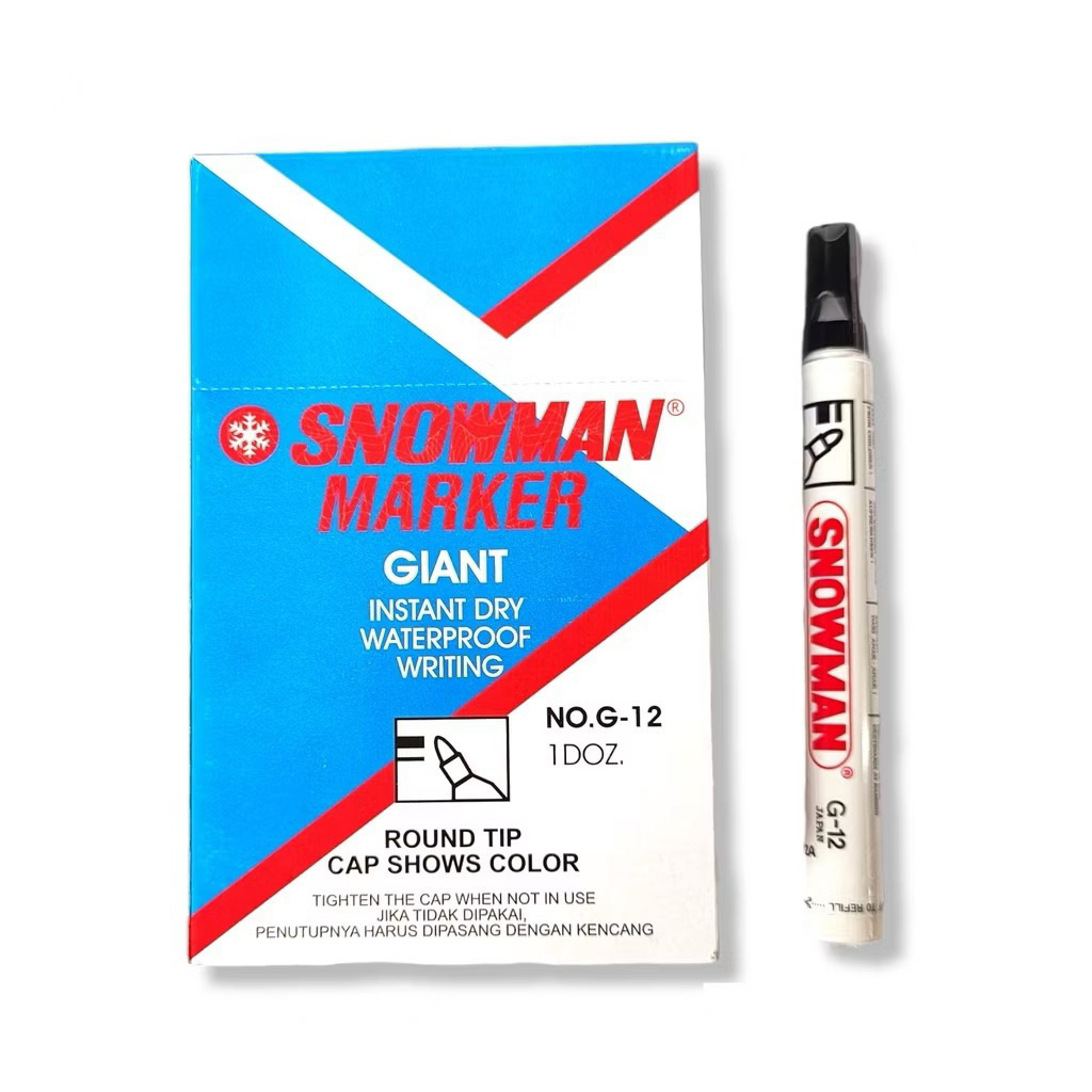 

spidol permanen snowman spidol anti air
