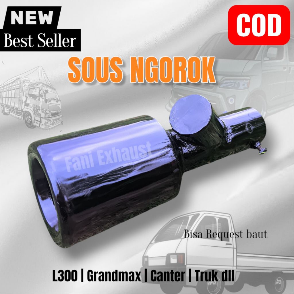 KNALPOT SUOS NGOROK BASAH TINGGAL PASANG L300 | PANTHER | GRANDMAX | TRUK