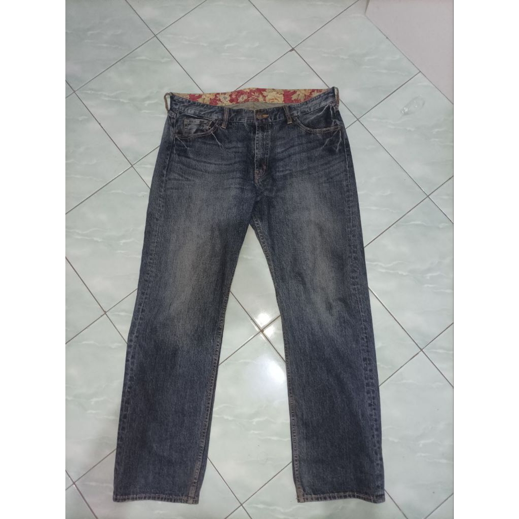 ORIGINAL VINTAGE KARAKURI FISH KOI SUKAJAN JEANS