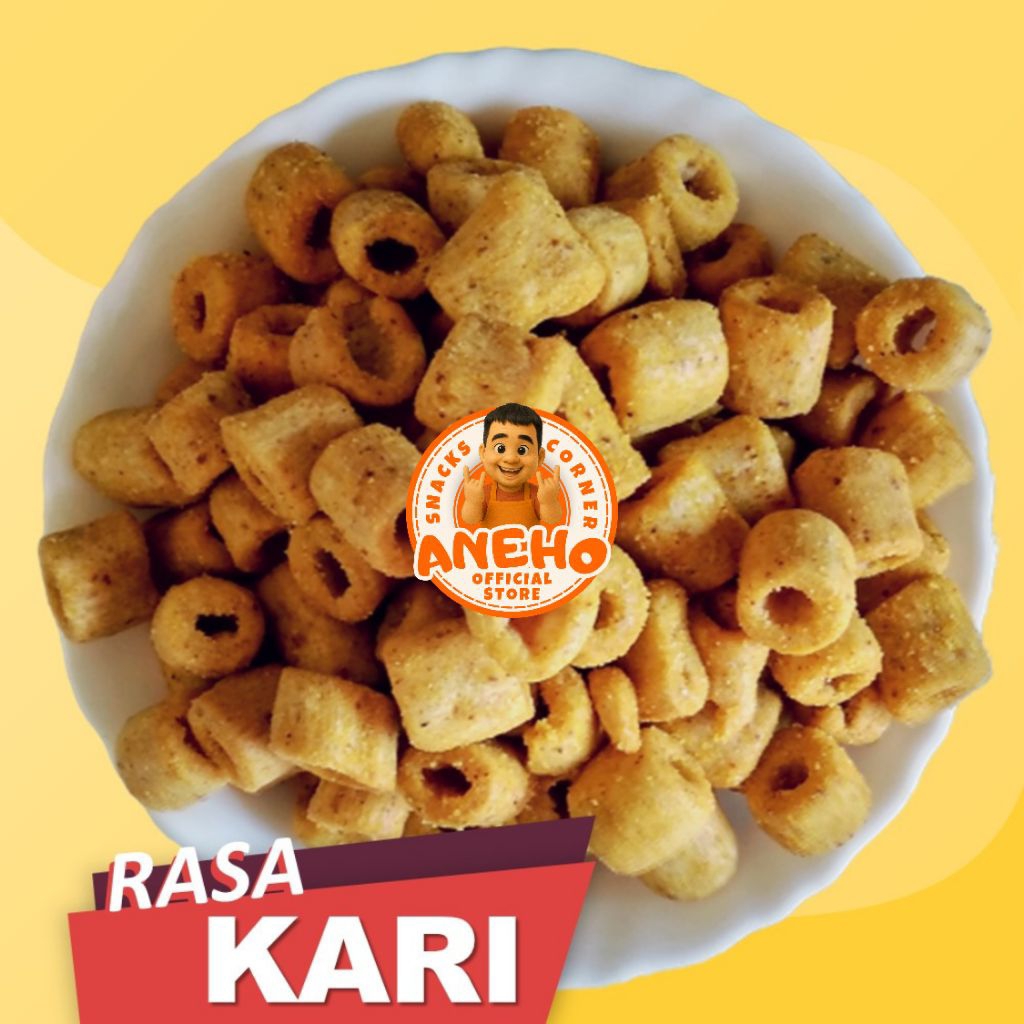 

Kerupuk orong-orong rasa kari
