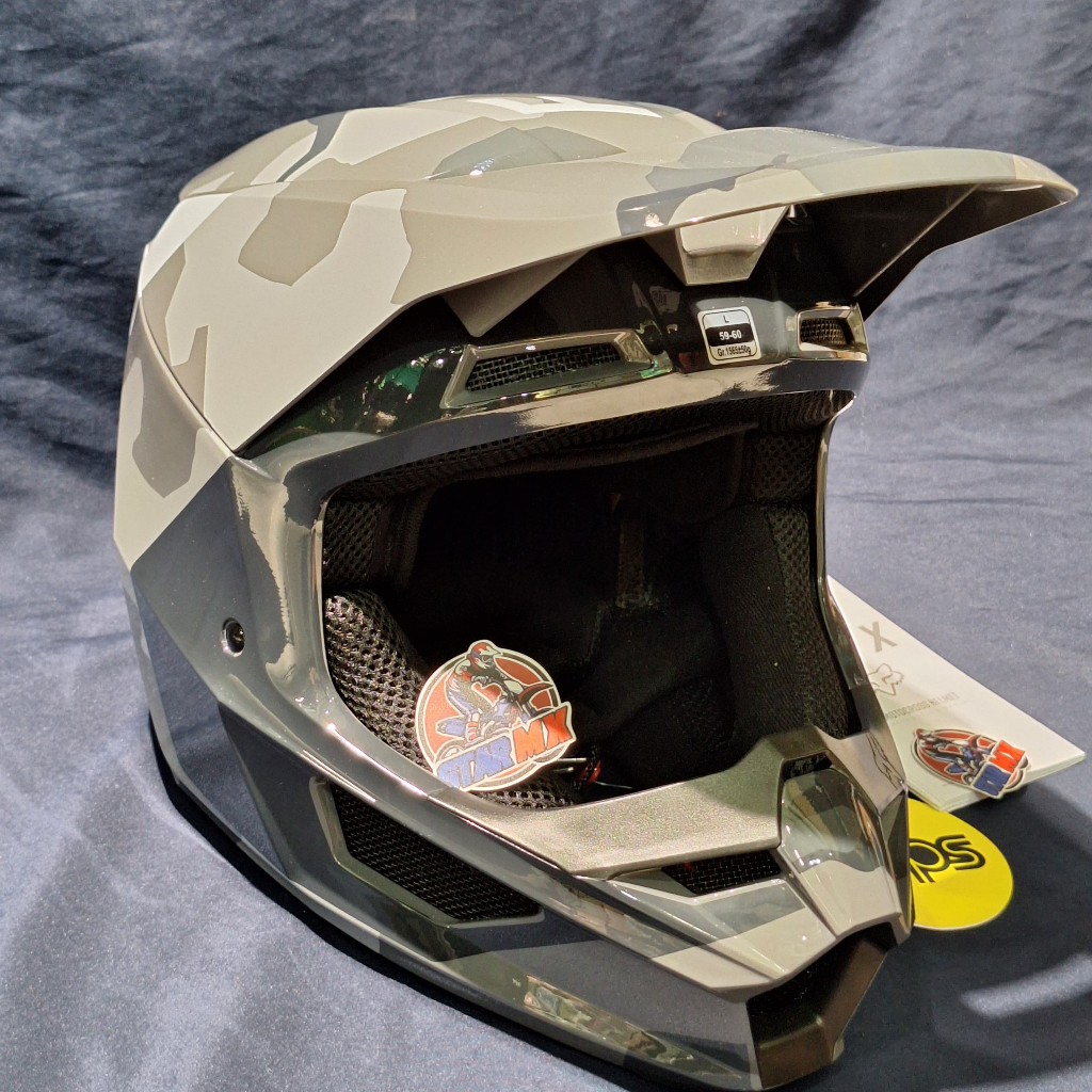 HELM FOX V1 ORIGINAL TRAIL CROSS SUPERMOTO