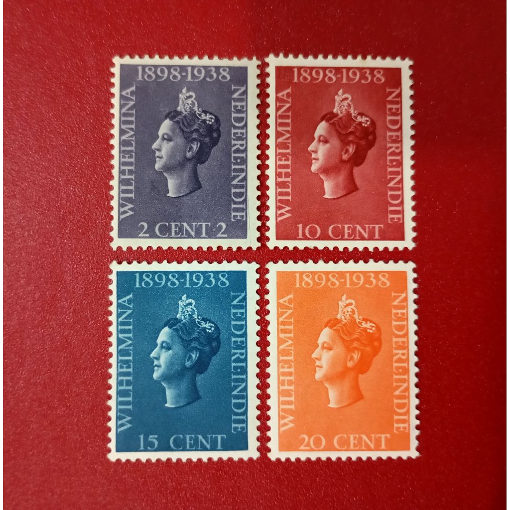 

PRANGKO NED INDIE 40 TH RATU WILHELMINA 1938