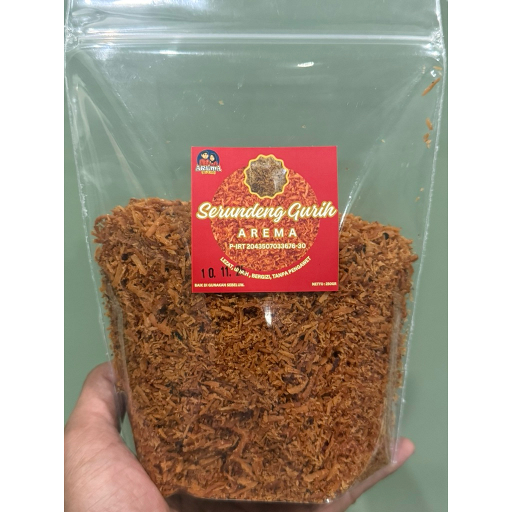 

Srundeng kelapa gurih Arema