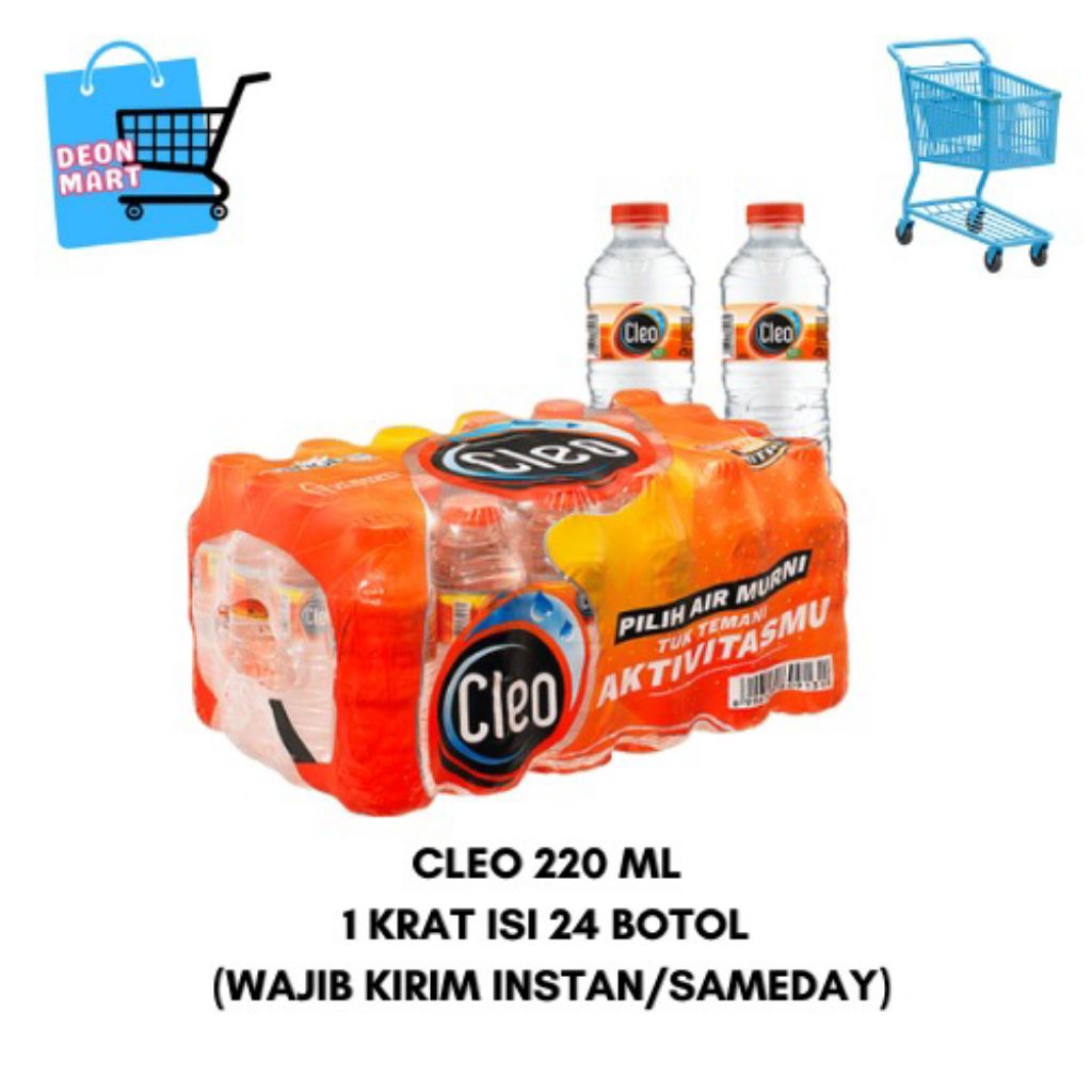 

PROMO CLEO 220 ML 1 KRAT (24 PCS)