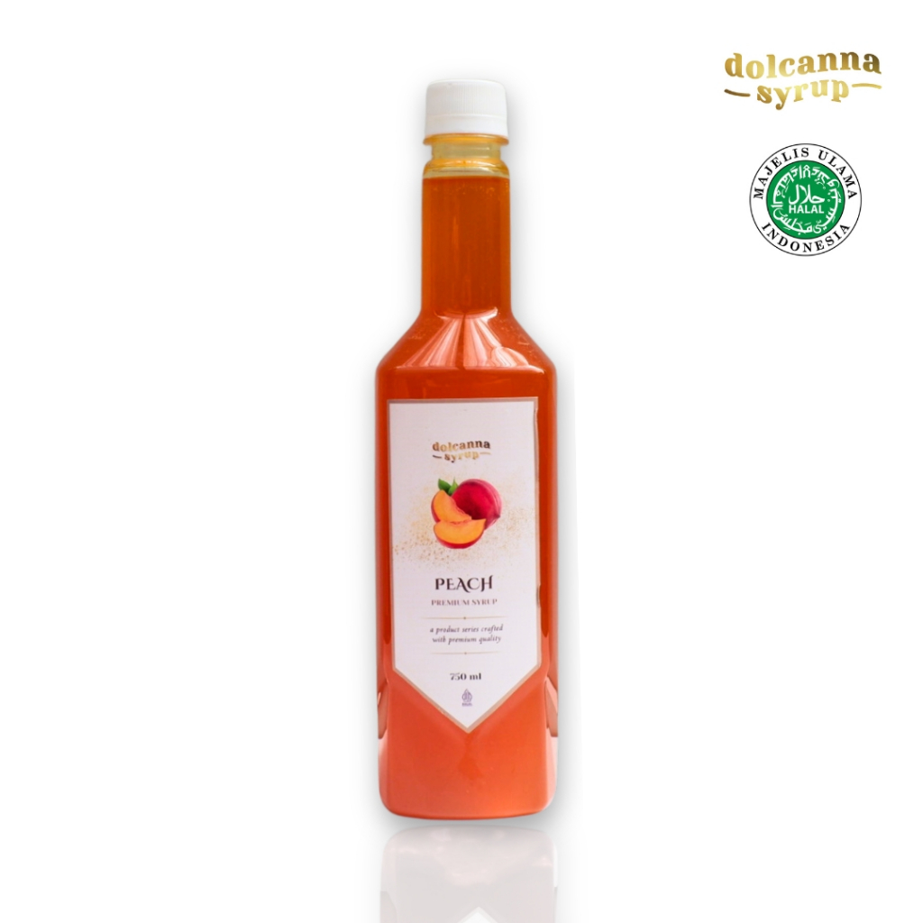 

Dolcanna Premium Peach Syrup 750ML
