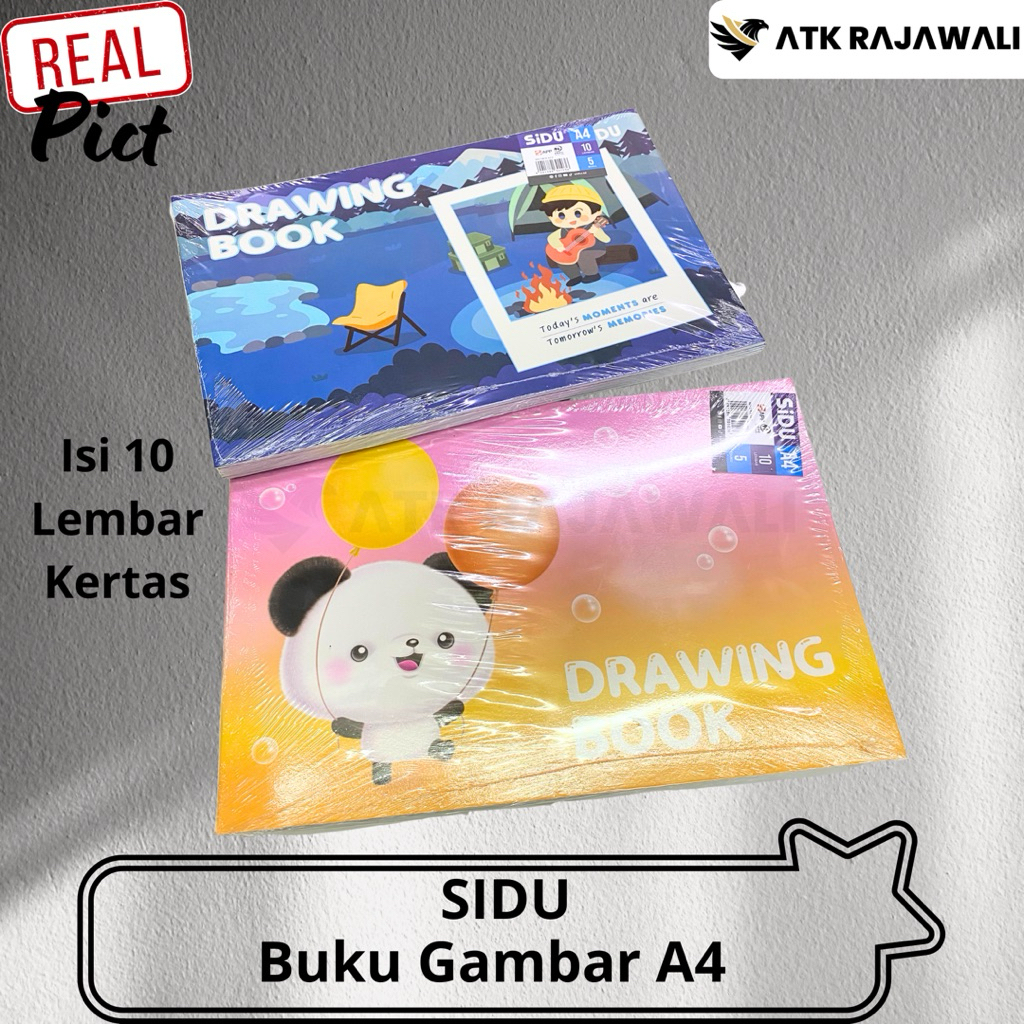 Buku Gambar Sidu A4 (1 Pack Isi 5 Buku )
