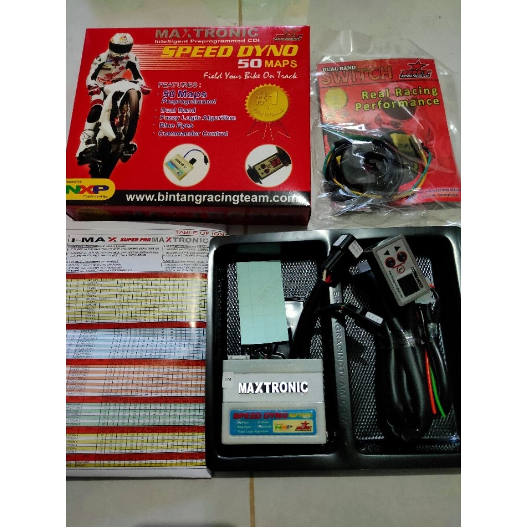 CDI Racing BRT Maxtronic 26 STEP Honda BLADE 110 Blade 125 Harian Balap Bore Up Tune Up Road Race