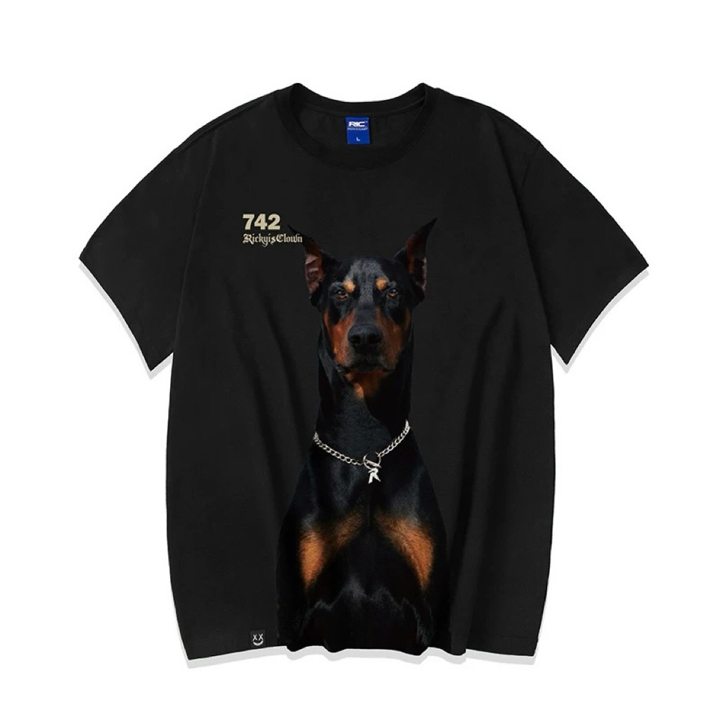 RICKY IS CLOWN ORIGINAL Kaos Ricky is Clown Doberman 742