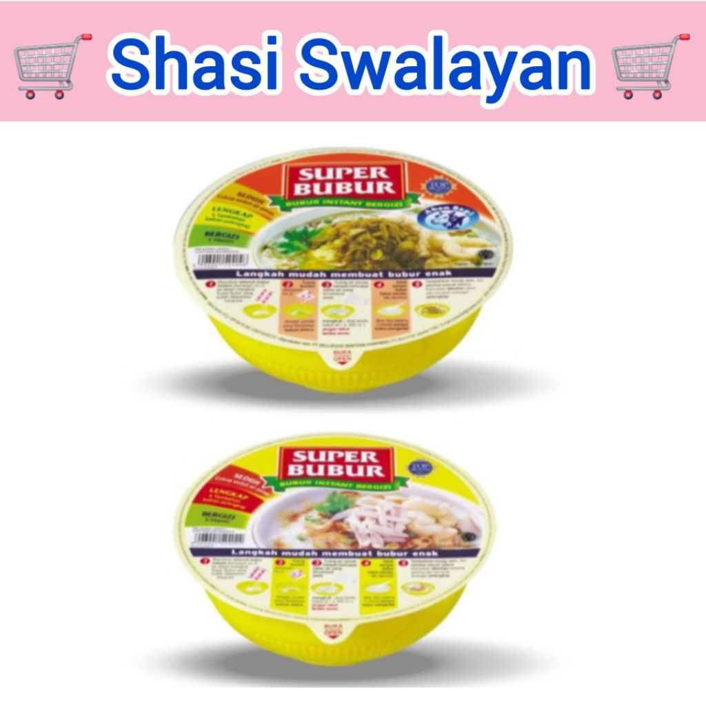 

Super Bubur Cup @ 64 Gram