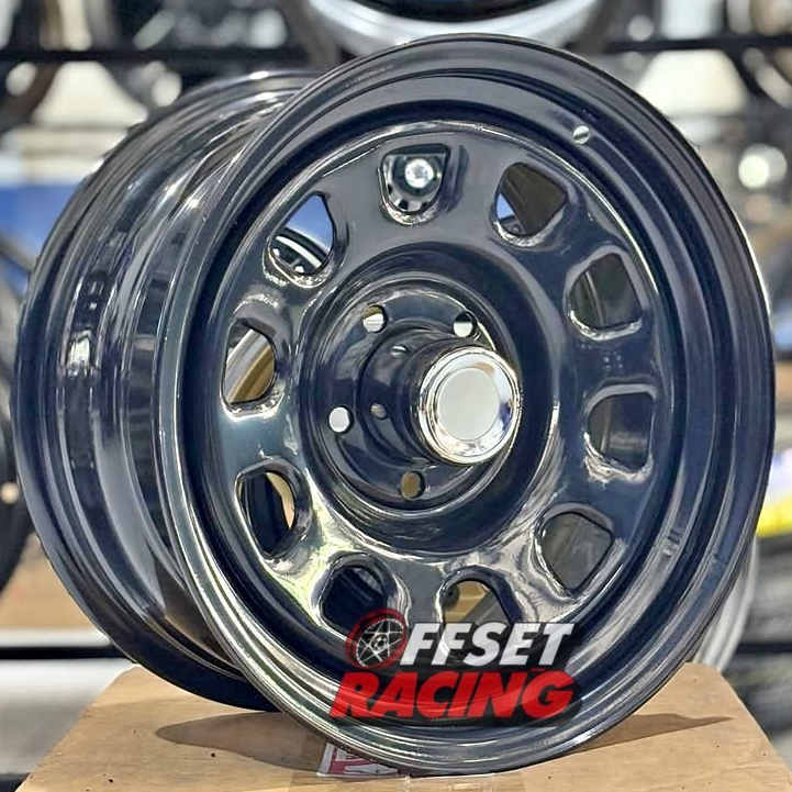 Velg HSR R15 Model Kaleng Innova Ertiga Rush Velg Mobil HSR MOKUPO Ring 15 Lebar 8