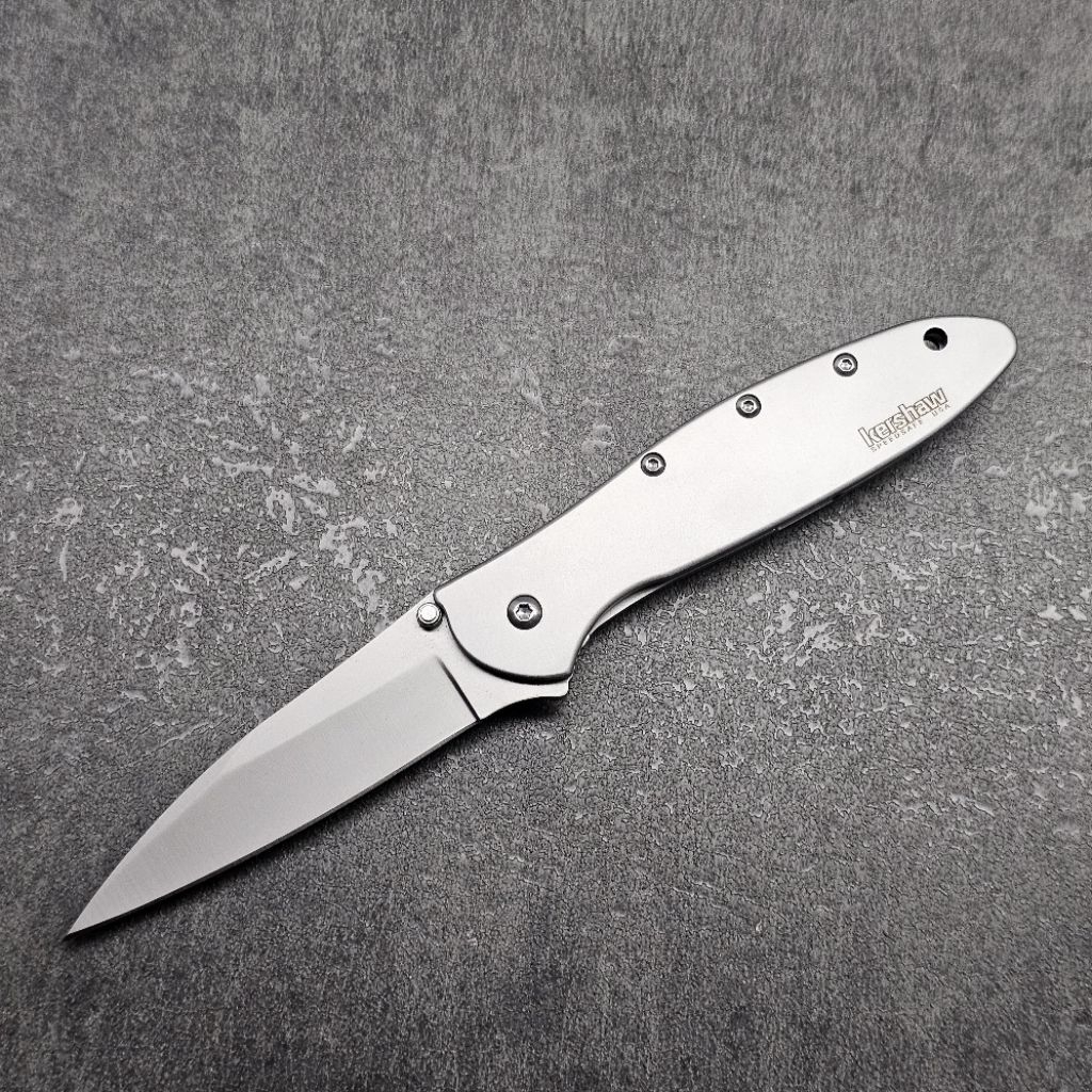 Pisau Lipat Kershaw Leek 1660 Stainless Steel Pocket Knife