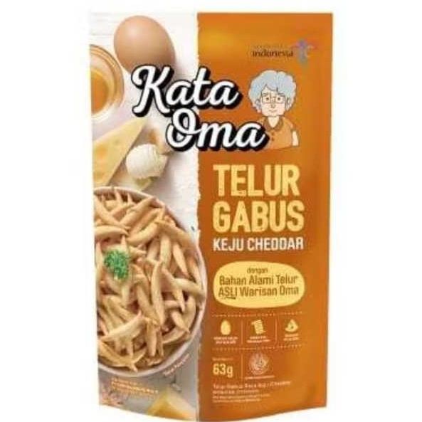 

Kata Oma telur gabus rasa keju 50gr‼️TERMURAH‼️