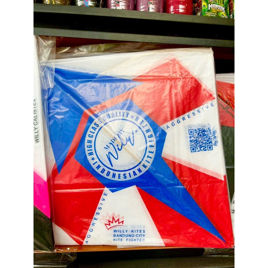 Layangan Sukhoi Super Premium Full Petung