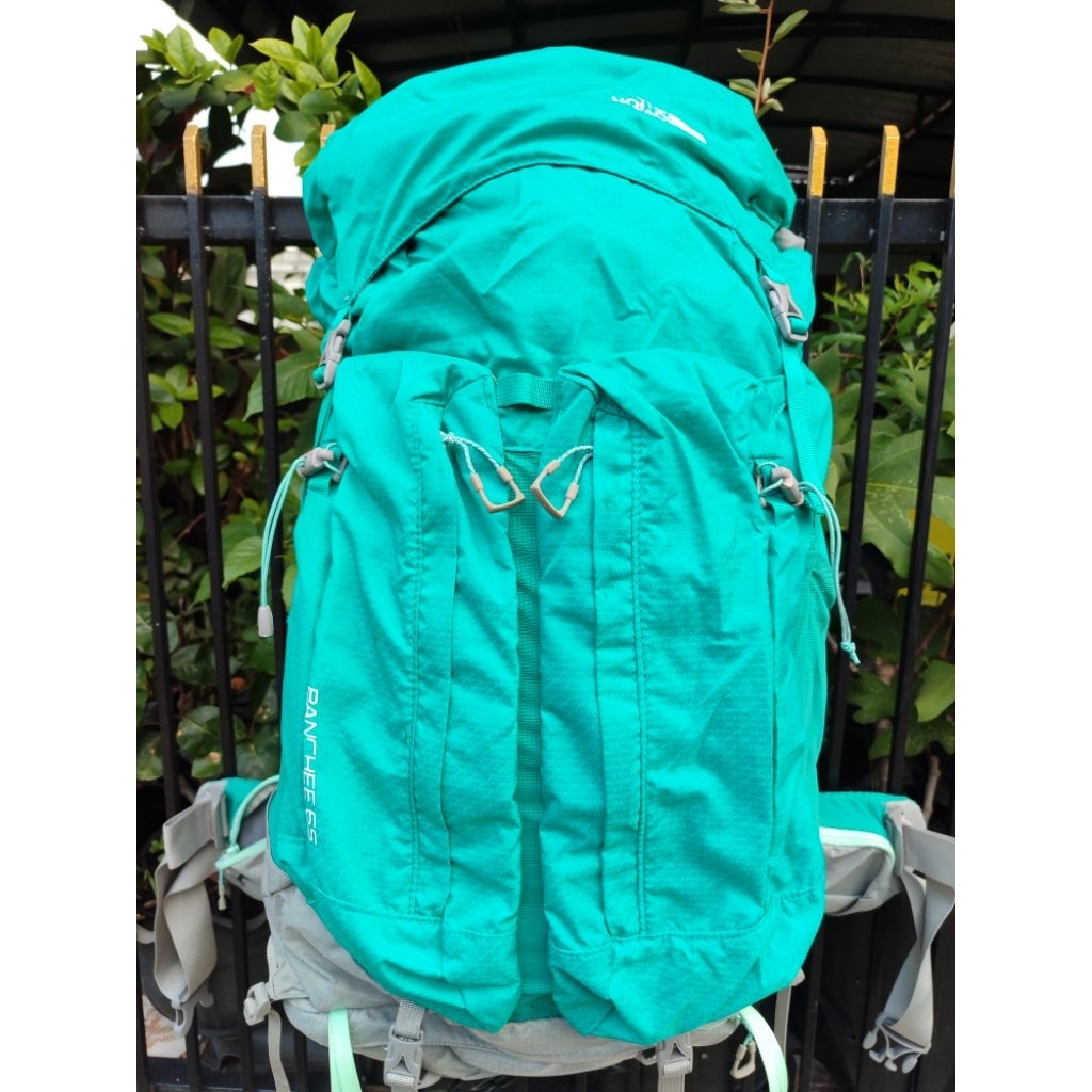 original keril the north face banchee 65 backpack tas gunung tas hiking tas camping