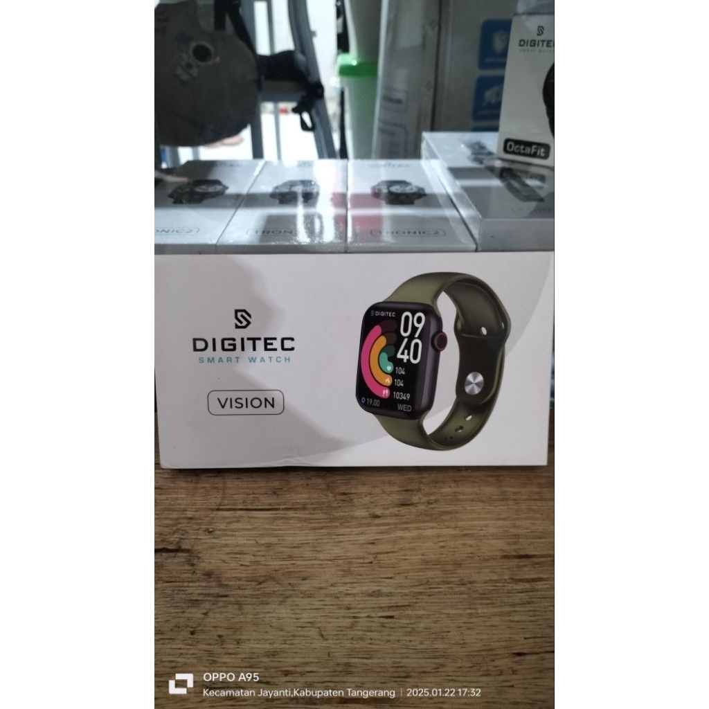 Jam Tangan Original Digitec Smartwatch Vision Army