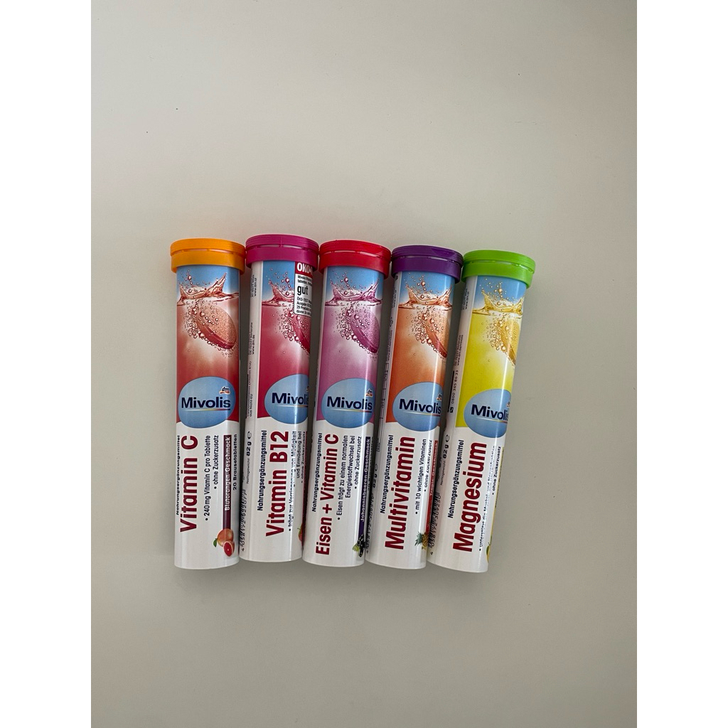 Mivolis Vitamin C Magnesium Vitamin B12 Multivitamin