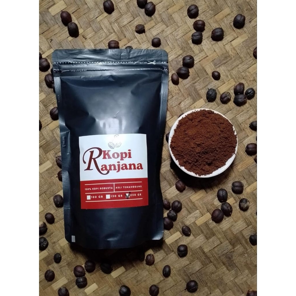 

Kopi Ranjana -- Kopi Robusta Temanggung 100 gr - 250 gr
