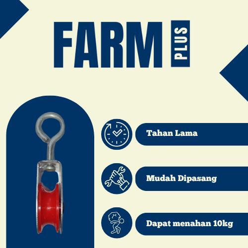 pulley 7/8/ pulley kecil/katrol/katrol kecil/alat peternakan ayam