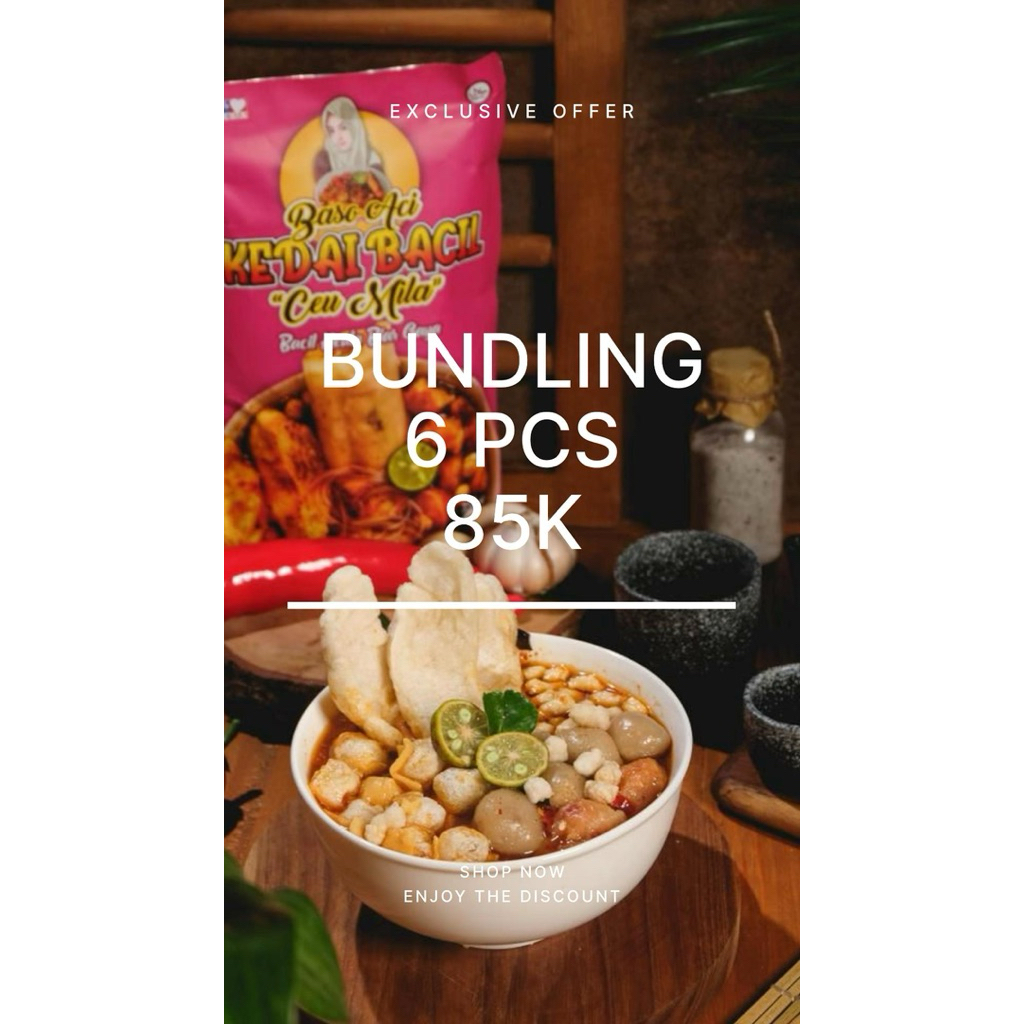 

baso aci bundling 6 harga 85.000