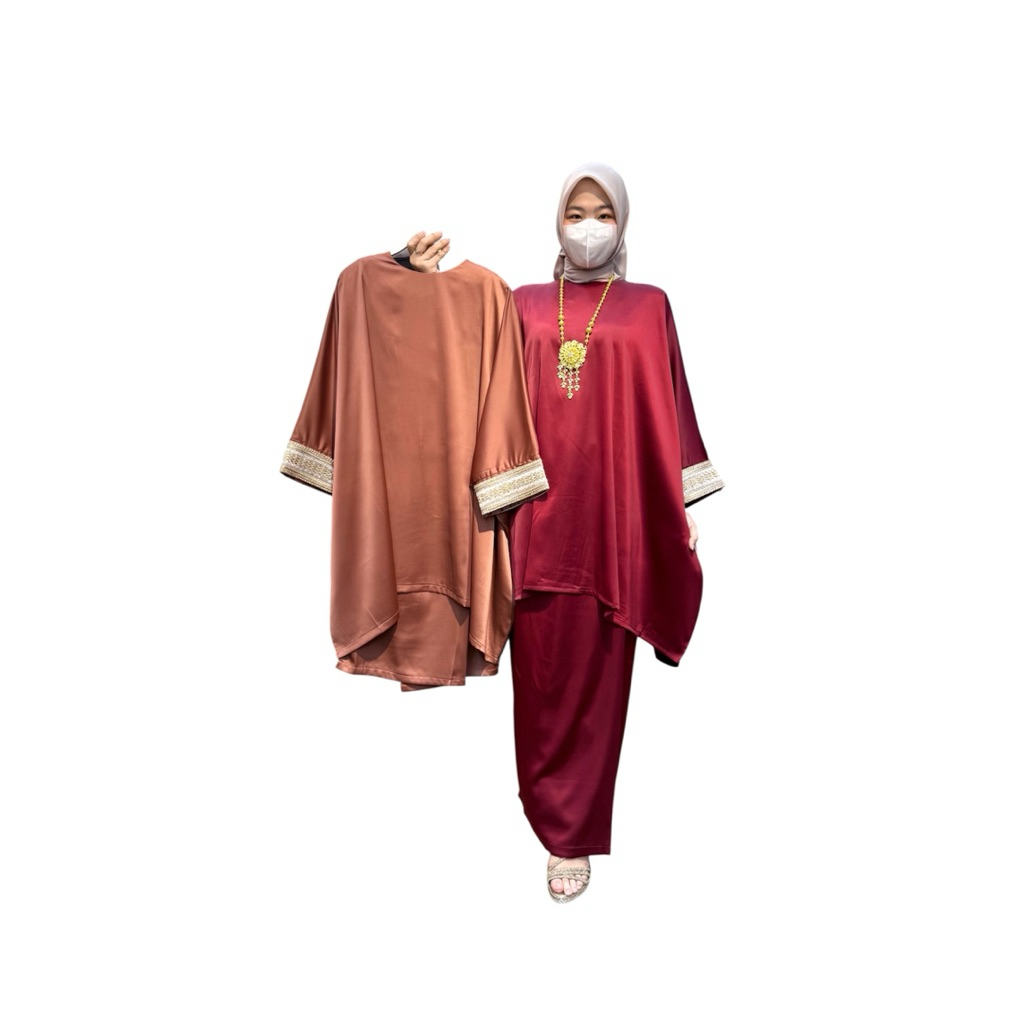 MAURA SET WANITA KEKINIAN SET BAJU KURUNG OUTFIT KONDANGAN OOTD FASHION TERBARU