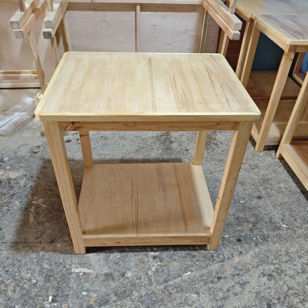 Meja Kulkas Mini Portable untuk Dapur, Ruang Kerja, atau Kamar Kos Ukuran 60 x 50 x 55 cm