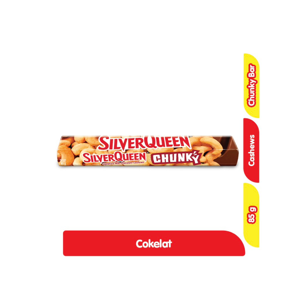 

SilverQueen Chunky Bar Chocolate Cashew 85 g